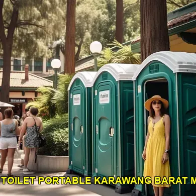 sewa toilet portable karawang barat murah